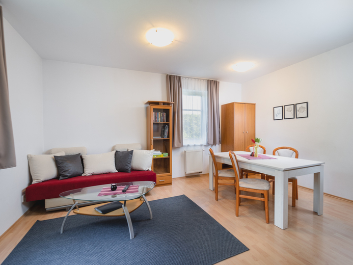 Apartmán - obývacia časť - Termály Bešeňová