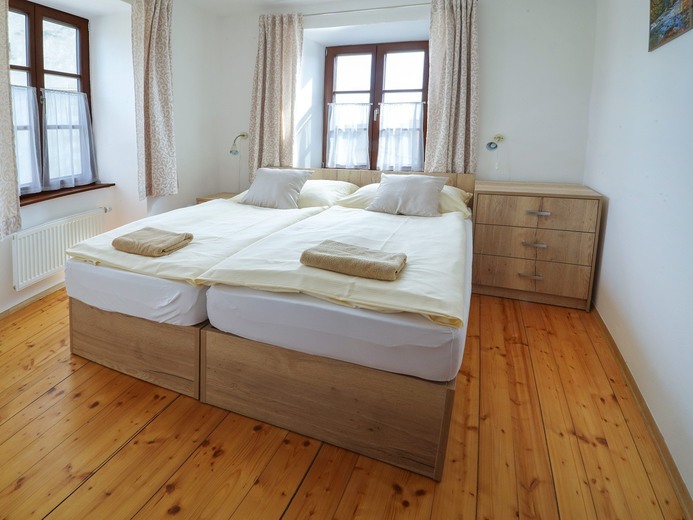 Apartmán č.4 ložnice - Znojmo