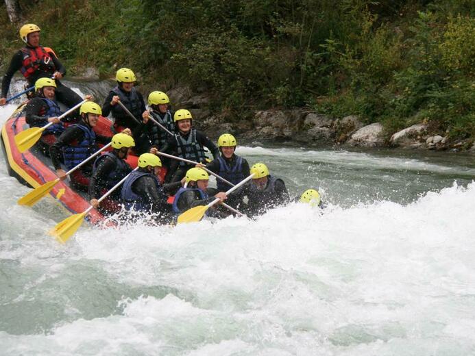 rafting - Pod Mölltalským ledovcem