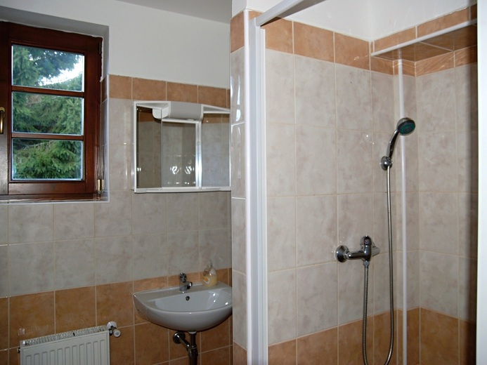 apartmán koupelna - Pod Černou horou