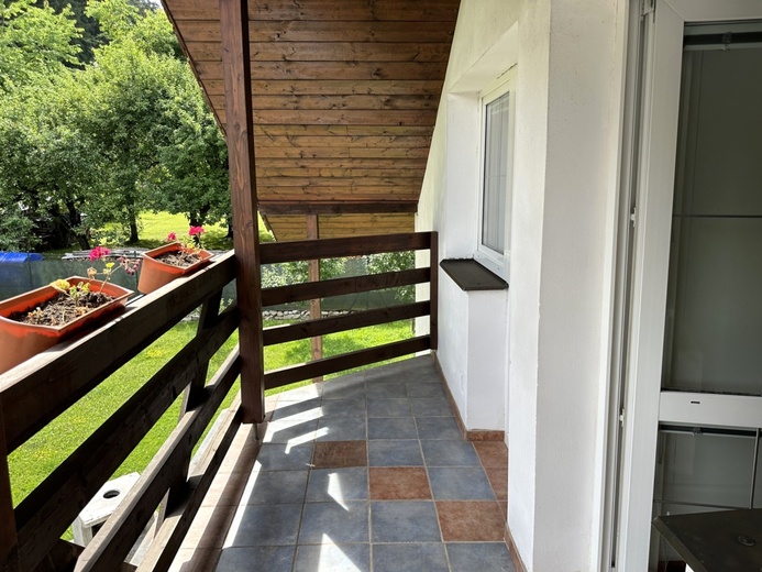balkon - Pod Černou horou